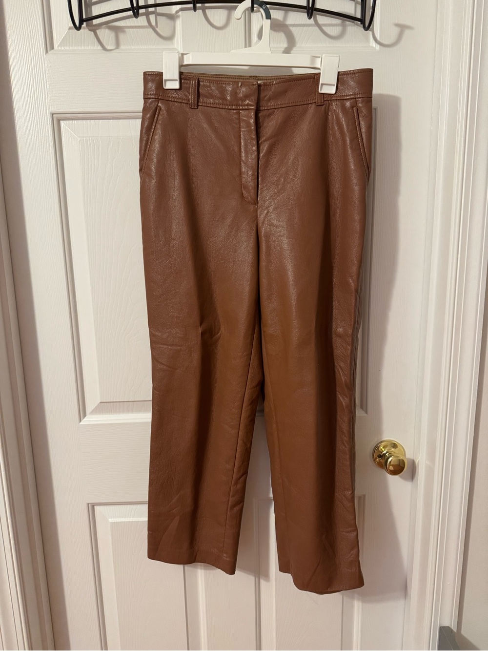 Aritzia Babaton Leather Pants Size 10